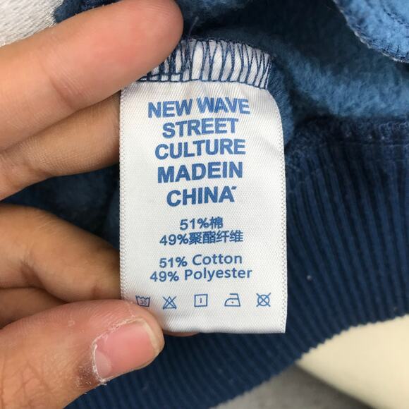 Men's New Wave Street Culture Poker Letterman Jacket Size XS - Picture 5 of 14